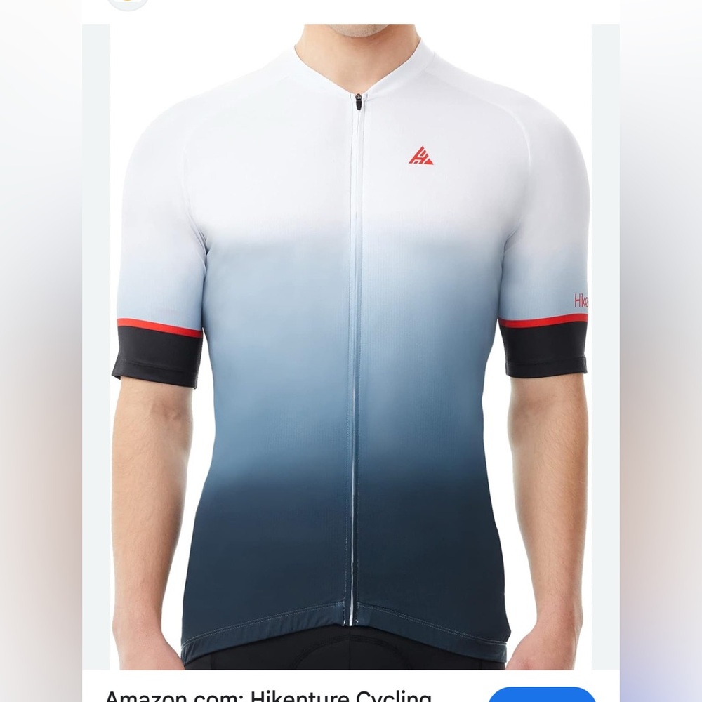NEW Cycling Jersey Mens Short Sleeve Bike Shirts MTB Road Biking 3 Pockets S